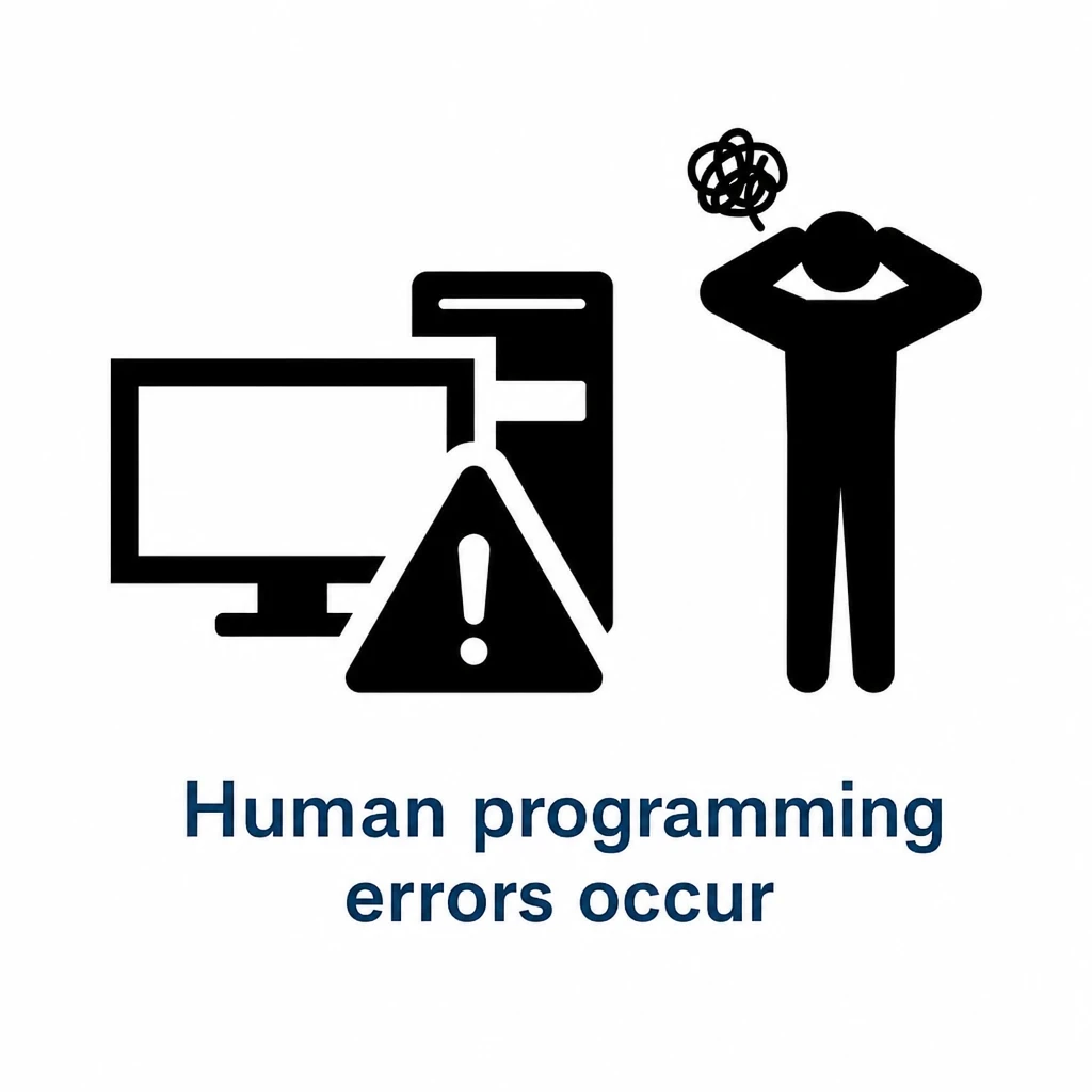 Human programming errors happen