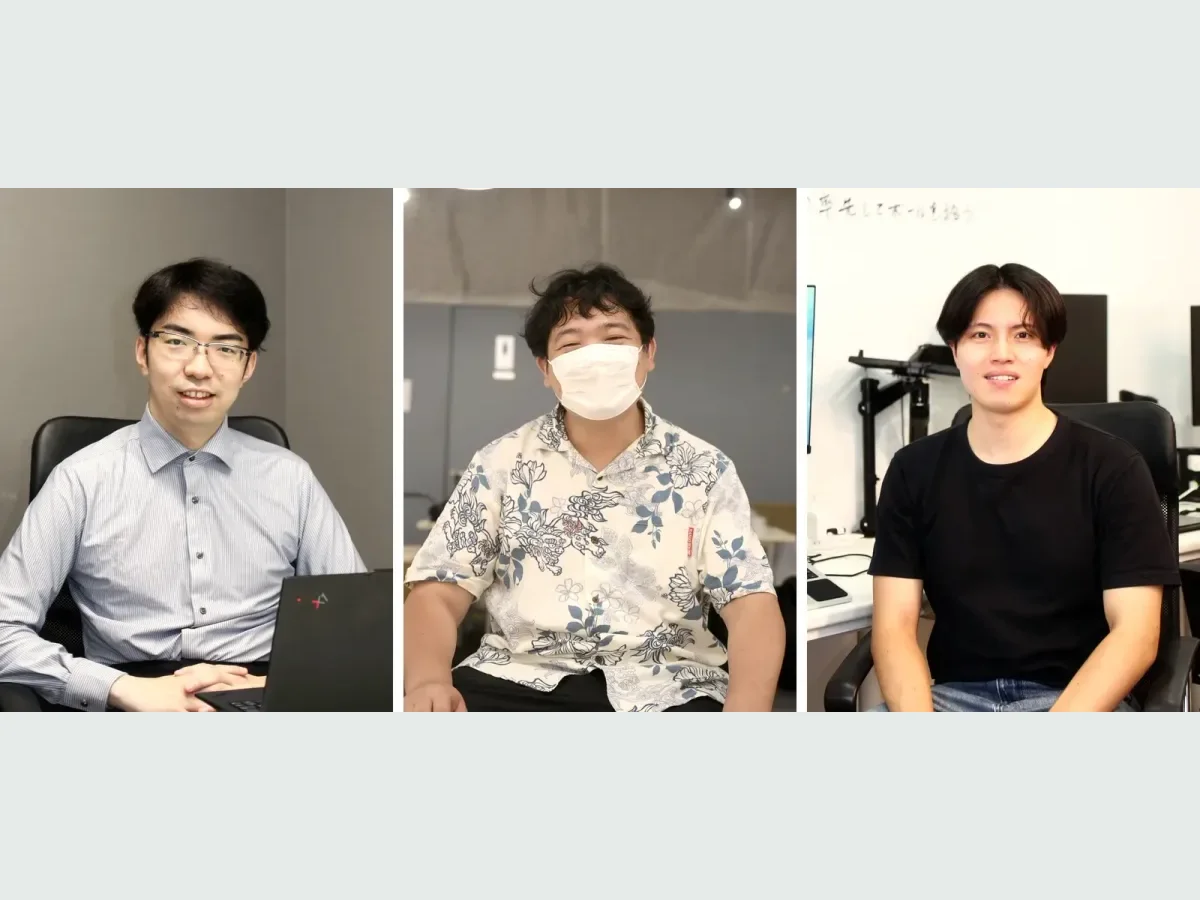 座談会に参加した3人